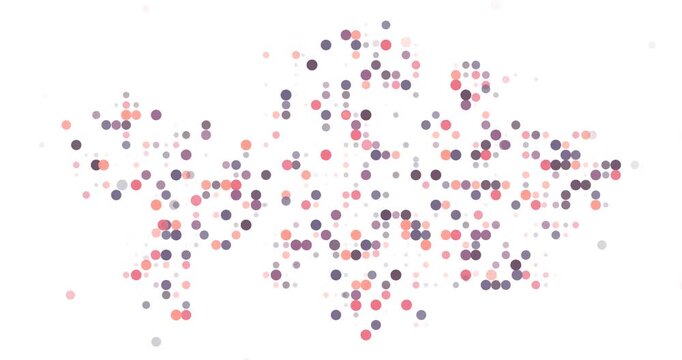 Post-Conceptual Circles Converge Crafting Abstract Kazakh Map