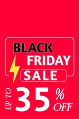 Black Friday Sale Banner , Perfect promotional poster design for e-commerce, online stores, retail shops, and festive discounts.