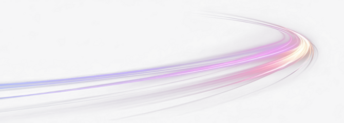 Png colored gradient line streak motion abstract trail curve glow luminous vector.
