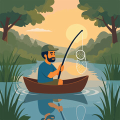 Traditional River Fishing