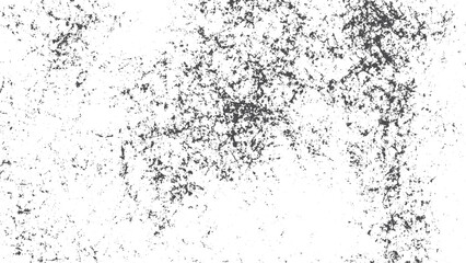 Distressed black grunge texture overlay with cracks scratches and dirt effect. Grunge dirt texture background with cracks scratches and vintage distressed style. 
