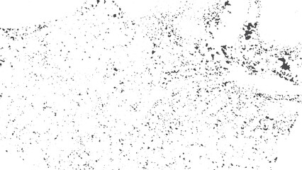 Old distressed paper background with grunge smudges cracks and dust particles. Grunge black and white vintage paper texture with chips scratches and dirt effect. 
