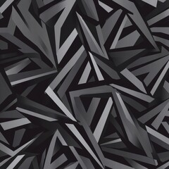 Urban style print of a modern illustration with abstract black and light blue military or car decal camo background and seamless techno texture