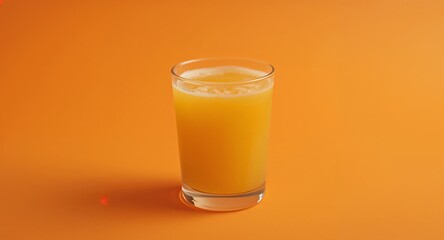 Still Life with Amber Liquid. A Study in Monochromatic Color and Form Composition.