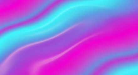Obraz premium Vibrant neon gradient texture with glowing purple, cyan, and magenta transitions for futuristic abstract digital backgrounds