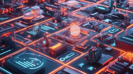 Futuristic Industrial Complex