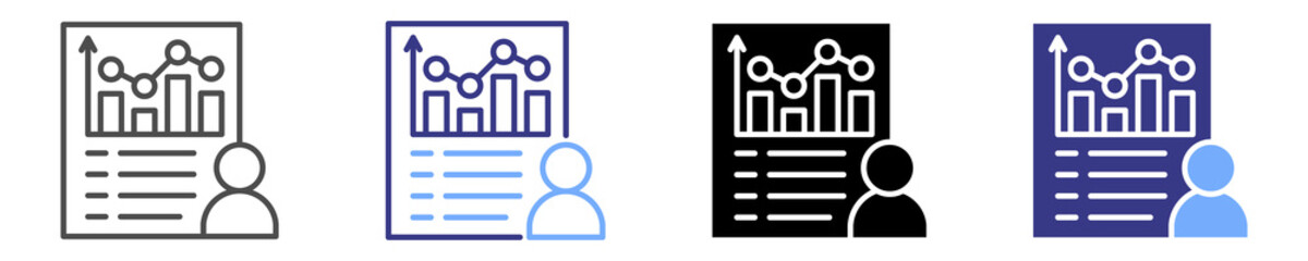 Personal Metrics Icon Sheet Multiple Stye 