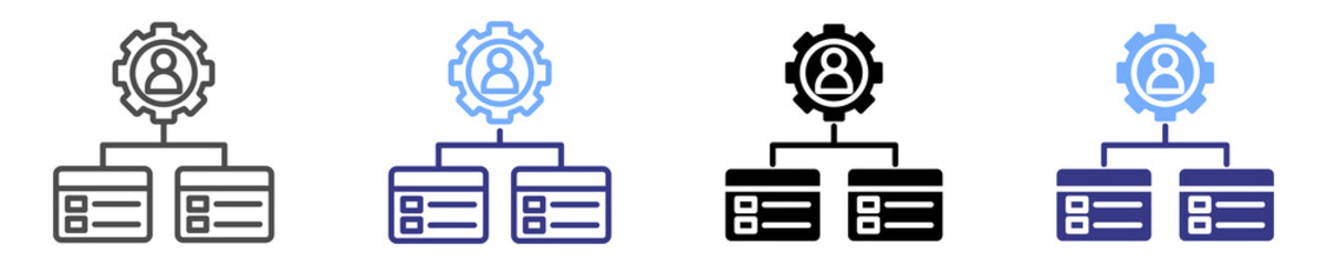 Organize Icon Sheet Multiple Stye 