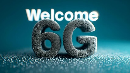 Internet speed test, Welcome 6G technology concept internet speed test for futuristic wireless communication digital network innovation enhancing - Powered by Adobe