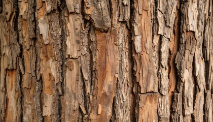 Obraz premium Close-up tree bark texture (1)