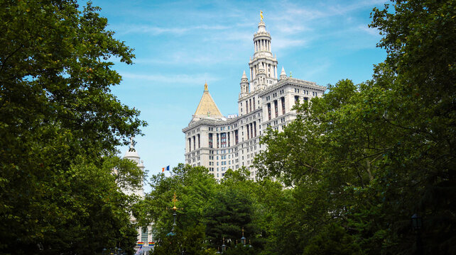 Fototapeta New York Municipal Building