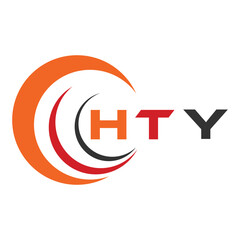 HTY letter design. HTY letter technology logo design. HTY Monogram logo design for an entrepreneur and business.