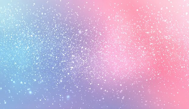 Abstract, pastel-toned background with glittering particles