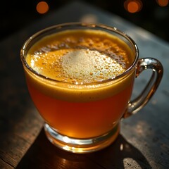 Orange Drink in Glass