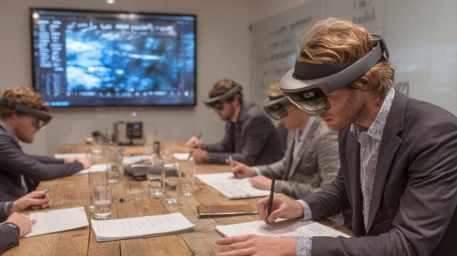 Corporate Training Session with Augmented Reality Technology