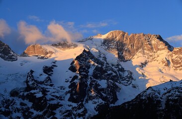 Teauche Meije Lever Soleil Massif