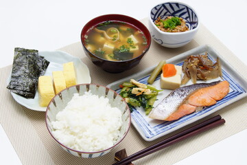 和食　朝食イメージ