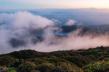 日本の山岳風景