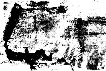 Vector grunge overlay. Paint texture with spray effect and drop ink splashes.