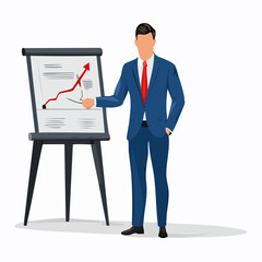 A vector illustration set of businessmen in various poses, facial expressions, and office scenes. Suitable for presentations, infographics, business materials, websites, and creative projects.