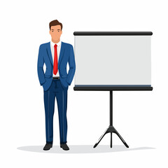 A vector illustration set of businessmen in various poses, facial expressions, and office scenes. Suitable for presentations, infographics, business materials, websites, and creative projects.