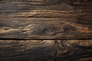 Realistic textured wooden background for food photography with natural rustic surface