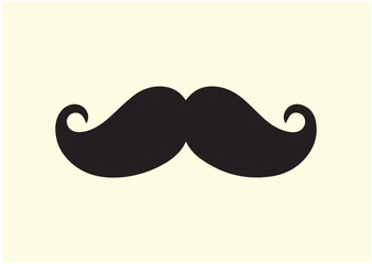 Man mustache Icon, Man mustache vector