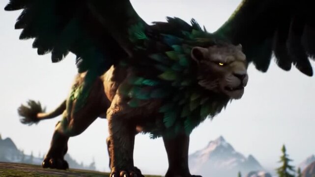 the blue dragon