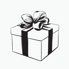 gift box with ribbon