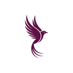 Fototapeta premium Bird Logo Design – Modern, Elegant, and Creative Animal Branding Vector