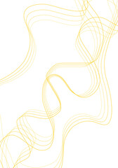 Yellow optical wave illusion 