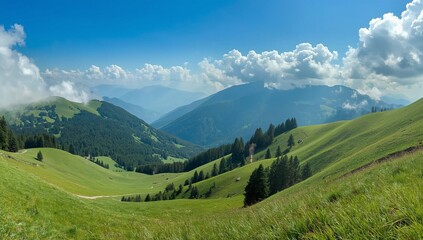 Obraz premium panorama of the mountains