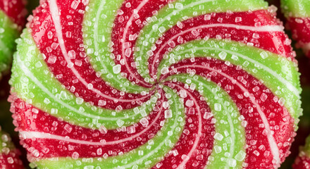red and green candy canes