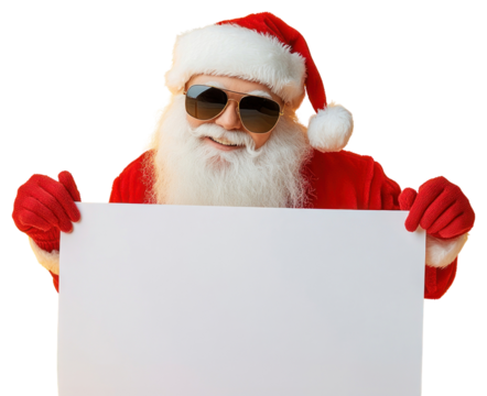 PNG Santa Claus wearing sunglasses christmas background yellow.