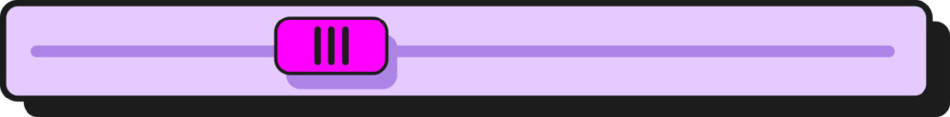 Obraz premium Retro Slider Scroll