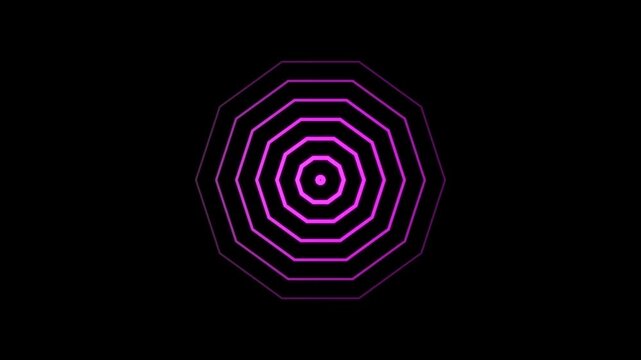 Digital radio wave White color animation. Radio wave on black background Animation. Radio waves concept. network tower produced radio wave concept. 4K Radio waves animation.