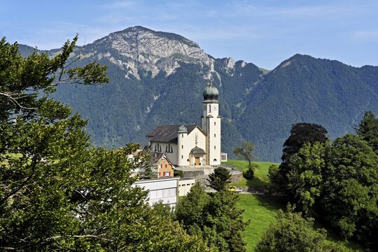 Parish Church of St Michael, Seelisberg, Canton, Uri, Switzerland