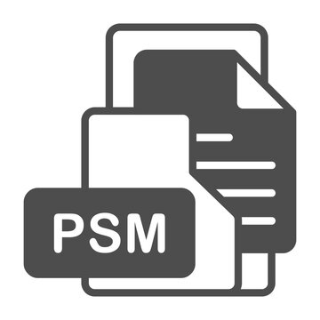 PSM File Format Folder Icon