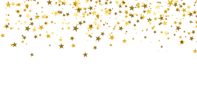 gold stars confetti