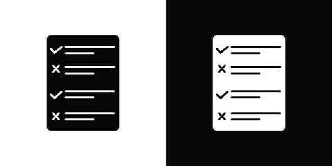 Guidelines icon logo. simple graphic symbols