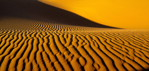 sand dunes in the desert