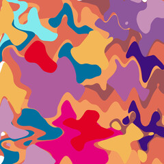 abstract background with colorful circles