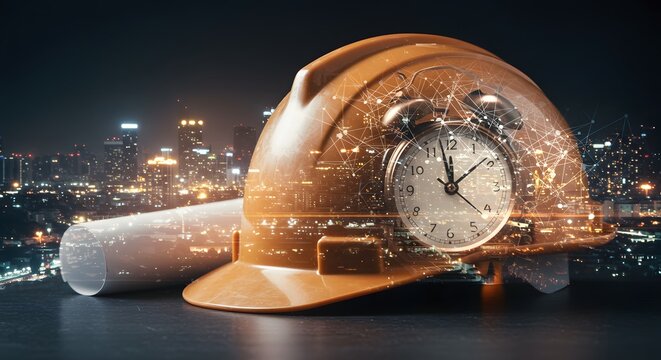 Construction project time management