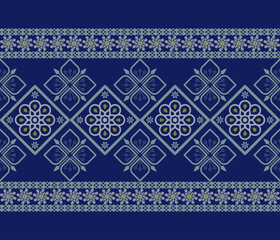 Obraz premium seamless pattern vector design geometric