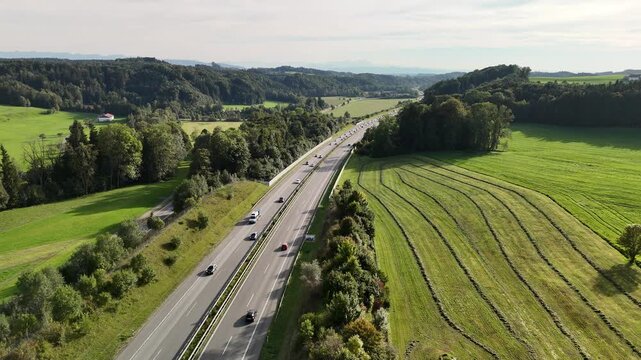 A96 Autobahn  Alpine Route from Memmingen to Bregenz. A 96. LINDAU - MEMMINGEN - LANDSBERG - M&Uuml;NCHEN