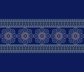 geometric seamless pattern vector design