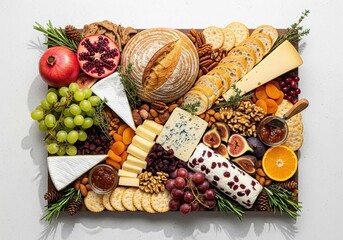Artisan Cheese Board A Festive Food Spread