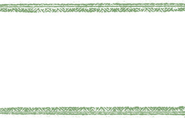 モスグリーンのイカット風ボーダーフレーム