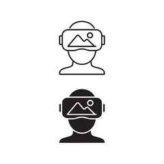 Virtual Reality Headset Icon