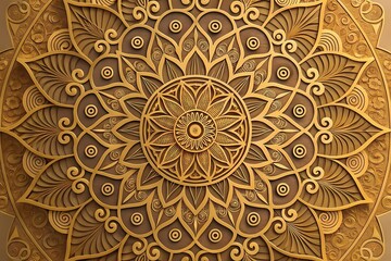 seamless pattern with abstract flowers